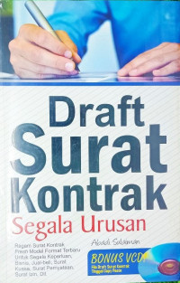 Image of DRAFT SURAT KONTRAK SEGALA URUSAN