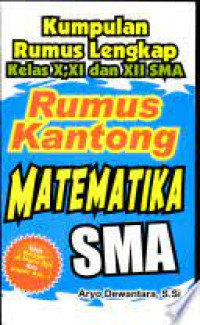 Image of Rumus Kantong Matematika SMA