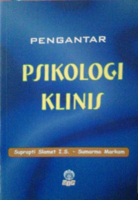 Image of PENGANTAR PSIKOLOGI KLINIS